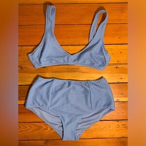 UNWORN Aerie Blue Bikini Set. Women’s S.
